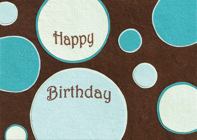 Birthday Circles