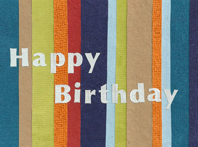Striped Birthday