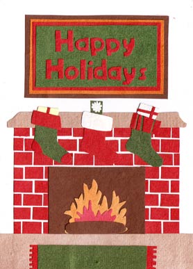 Holiday Fireplace