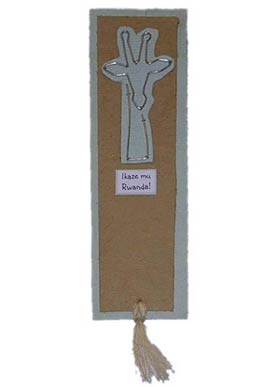 Ikaze mu Rwanda Bookmark